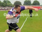 Craig Sturrock (Gateshead) 2nd in the shot, British National League, Division 1, Gateshead. Photo: David T. Hewitson/Sports for All Pics
